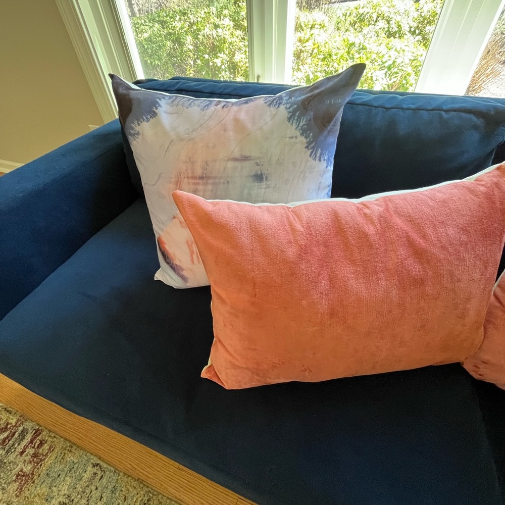 2 CRATE & BARREL DECOR PILLOWS - Picture 2 of 5